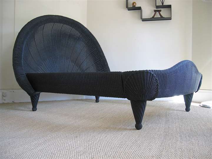 Exceptional rattan bed